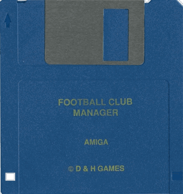 Football Club Manager - Disc Image