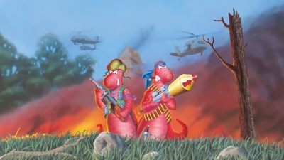 Worms - Fanart - Background