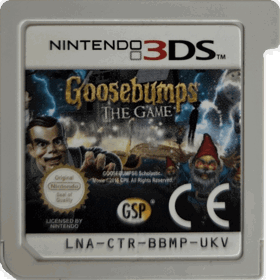 Goosebumps: The Game - Cart - Front