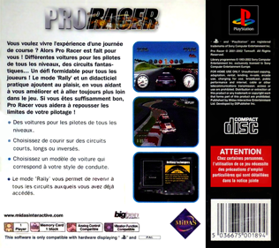 Racing - Box - Back Image