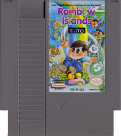 Rainbow Islands - Cart - Front