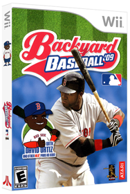 Backyard Baseball '09 - Box - 3D Image