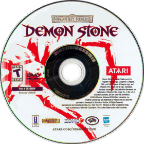 Forgotten Realms: Demon Stone - Disc Image