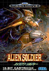 Alien Soldier - Fanart - Box - Front
