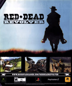 Red Dead Revolver - Advertisement Flyer - Front