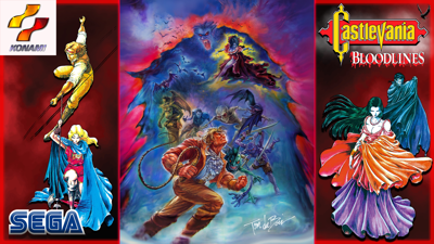 Castlevania: Bloodlines - Fanart - Background