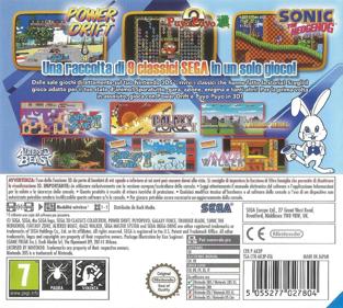 Sega 3D Classics Collection - Box - Back