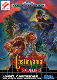 Castlevania: Bloodlines - Box - Front - Reconstructed