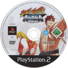 Street Fighter Alpha Anthology - Disc