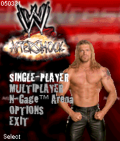 WWE: Aftershock - Screenshot - Game Title
