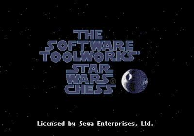 The Software Toolworks' Star Wars Chess - Screenshot - Game Title Image