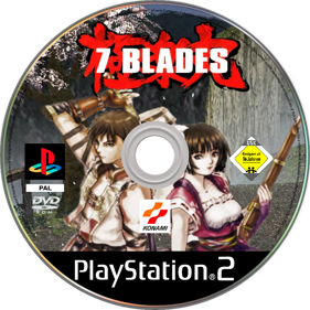7 Blades - Fanart - Disc Image