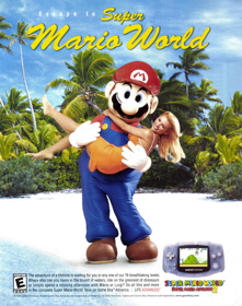 Super Mario Advance 2: Super Mario World - Advertisement Flyer - Front