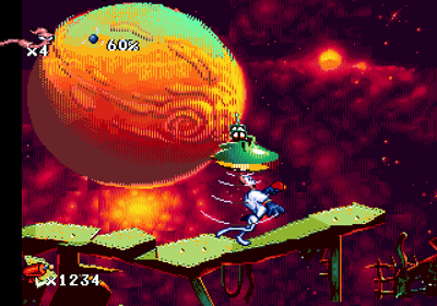 Earthworm Jim: Special Edition - Screenshot - Gameplay