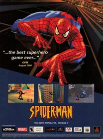 Spider-Man - Advertisement Flyer - Front