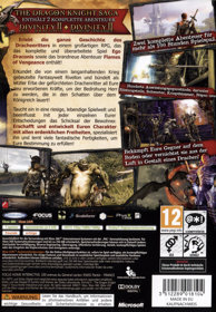 Divinity II: The Dragon Knight Saga - Box - Back