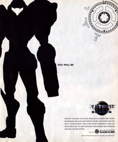 Metroid Prime 2: Echoes - Advertisement Flyer - Front