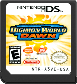 Digimon World Dawn - Cart - Front