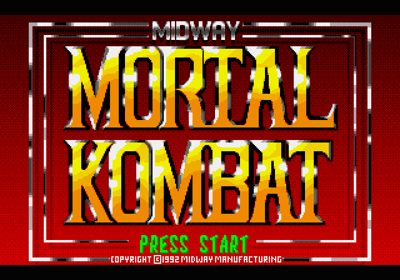 Mortal Kombat - Screenshot - Game Title Image
