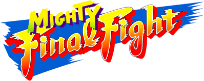 Mighty Final Fight - Clear Logo