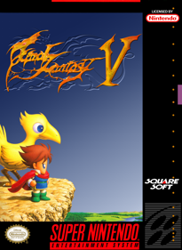 Final Fantasy V - Fanart - Box - Front