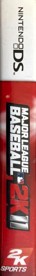 Major League Baseball 2K11 - Box - Spine