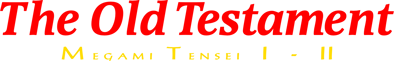 Kyuuyaku Megami Tensei: Megami Tensei I · II - Clear Logo