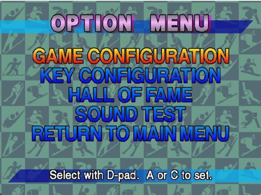 Winter Heat - Screenshot - Game Select