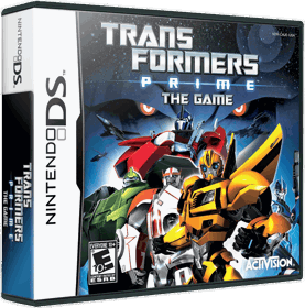 Transformers Prime: The Game - Box - 3D Image