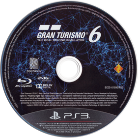Gran Turismo 6: Anniversary Edition - Disc