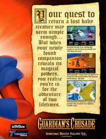 Guardian's Crusade - Advertisement Flyer - Front