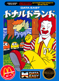 Donald Land - Fanart - Box - Front
