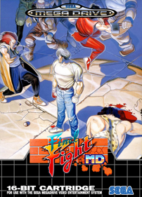Final Fight MD - Fanart - Box - Front