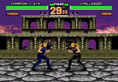 Virtua Fighter 2 - Screenshot - Gameplay