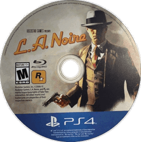 L.A. Noire - Disc Image