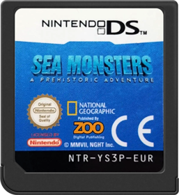 Sea Monsters: A Prehistoric Adventure - Cart - Front