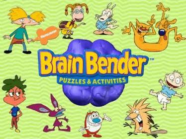 Nickelodeon Brain Bender: Puzzles & Activities - Screenshot - Game Title