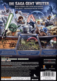 LEGO Star Wars III: The Clone Wars - Box - Back