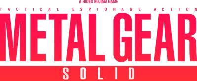 Metal Gear Solid - Clear Logo