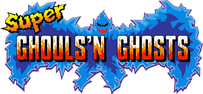 Super Ghouls 'n Ghosts - Clear Logo