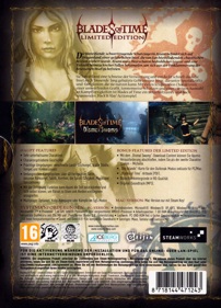 Blades of Time - Box - Back