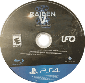 Raiden V: Director's Cut - Disc