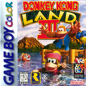 Donkey Kong GB: Dinky Kong & Dixie Kong - Fanart - Box - Front