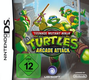 Teenage Mutant Ninja Turtles: Arcade Attack - Box - Front