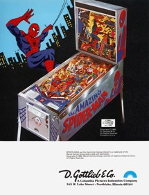 The Amazing Spider-Man - Advertisement Flyer - Back Image