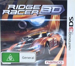 Ridge Racer 3D - Box - Front