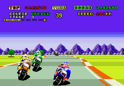 Super Hang-On - Screenshot - Gameplay Image