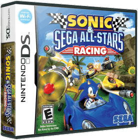 Sonic & SEGA All-Stars Racing - Box - 3D Image