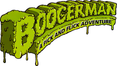 Boogerman: A Pick and Flick Adventure - Clear Logo