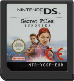 Secret Files: Tunguska - Cart - Front